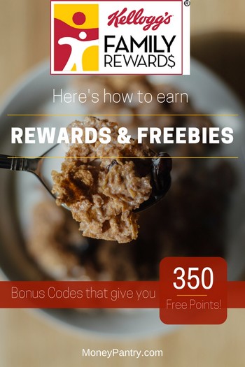 Así es como puede usar las Recompensas de Kellogg's para obtener increíbles premios y obsequios por comprar cosas que ya compra (cereales, Frosted Flakes, Pop-Tarts, etc.)....