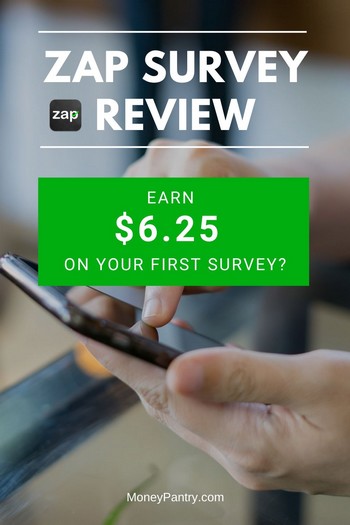 Lea esta reseña de la aplicación Zap Survey antes de descargarla (¡si quiere ganar dinero con las encuestas!)...