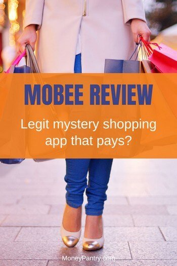 Lea mi reseña honesta de la aplicación Mobee para ver si es una aplicación legítima de compras misteriosas que le paga instantáneamente por cada misión...