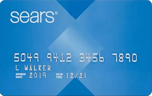 Logotipo de la tarjeta de crédito Sears Mastercard