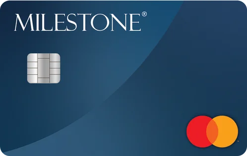 Logotipo de la tarjeta de crédito Milestone Gold Mastercard
