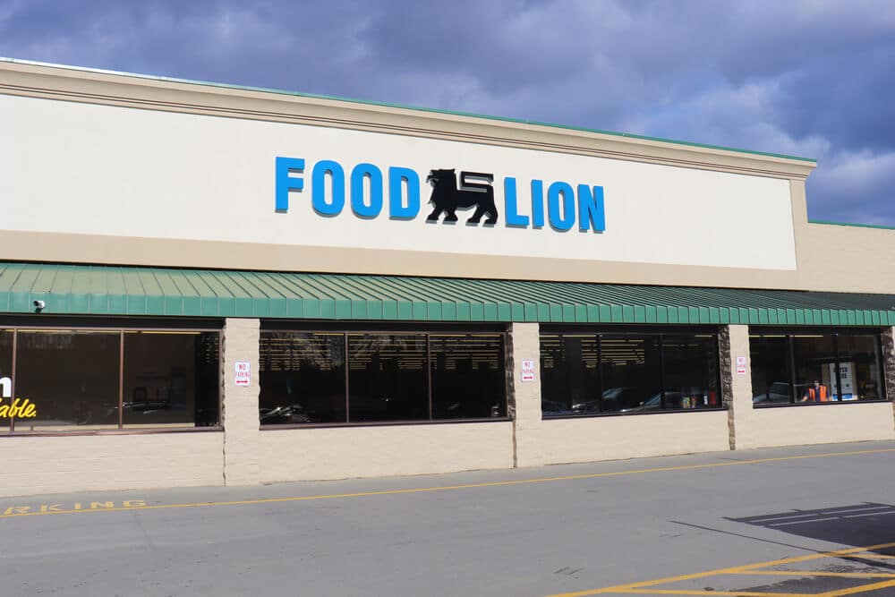 Exterior de una tienda Food Lion