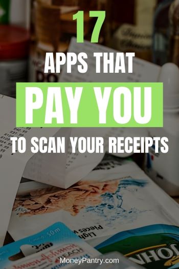 Toma fotos de tus recibos y obtén dinero con estas aplicaciones...