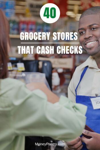 Lista de supermercados que cobran cheques cerca de usted...