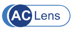 Logotipo de lente AC