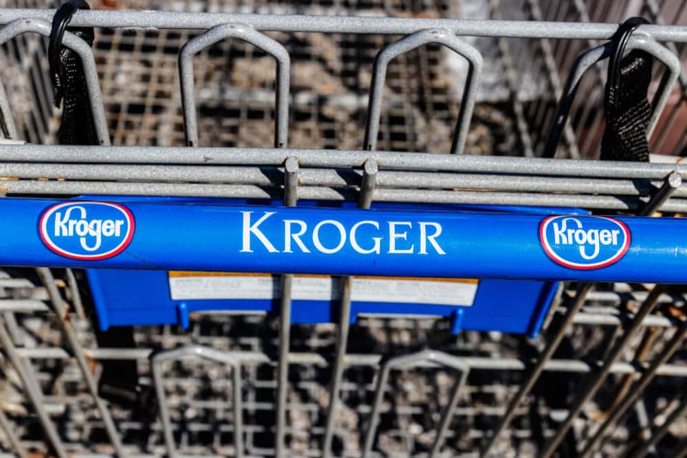 Un carrito de supermercado Kroger