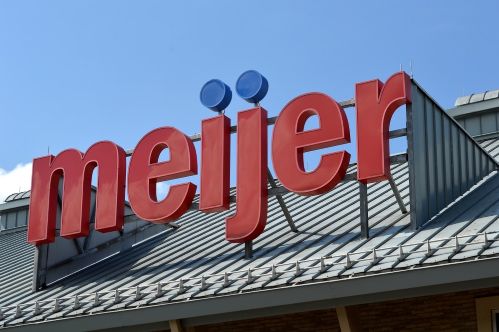 Signo de Meijer en el exterior de una tienda